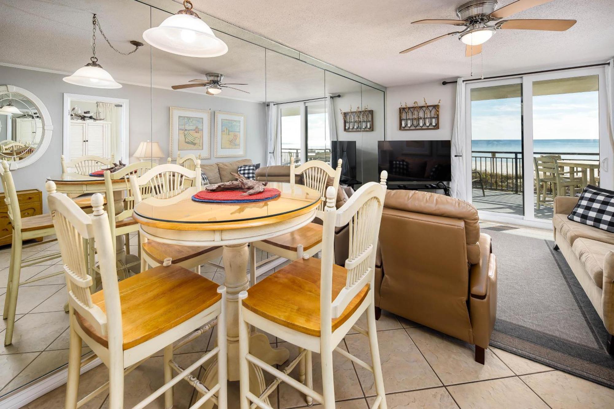 Nautilus 1201: Gulf Front Condo with Wrap-Around Balcony Fort Walton Beach Exterior photo